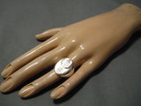 Fascinating Vintage Zuni Native American Sterling Silver Ring-Nativo Arts