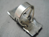 Marvelous Navajo Sterling Silver Crosses Ring Native American-Nativo Arts