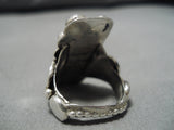 Amazing Vintage Navajo Tawny Cruz Sterling Silver Native American Ring-Nativo Arts