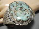 Best Vintage Native American Navajo Dry Creek Turquoise Sterling Silver Bracelet-Nativo Arts