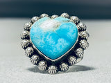 Love Life Vintage Southwestern Sterling Silver Heart Ring-Nativo Arts