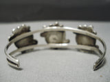 Very Rare!! Vintage Native American Navajo Royston Turquoise Sterling Silver Bracelet Old-Nativo Arts