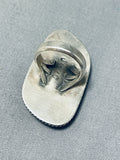Julian Chavez Vintage Native American Zuni Royston Turquoise Sterling Silver Ring-Nativo Arts