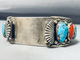 One Of The Most Important Vintage Native American Zuni Sterling Silver Watch Bracelet-Nativo Arts