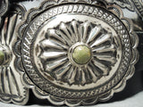 Important Vintage Native American Navajo Roger Skeets Turquoise Sterling Silver Concho Belt-Nativo Arts