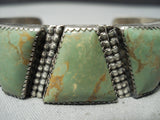 One Of The Most Unique Vintage Native American Navajo Royston Turquoise Sterling Silver Bracelet-Nativo Arts