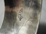 Important Vintage Native American Navajo Will Vandever Turquoise Sterling Silver Bracelet Old-Nativo Arts