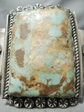 One Of The Best Vintage Native American Navajo Royston Turquoise Sterling Silver Bracelet-Nativo Arts