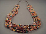 Absolutely Fabulous Important Yazzie Turquoise Shell Native American Jewelry Silver Necklace-Nativo Arts