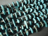 ABSOLUTELY FABULOUS VINTAGE NAVAJO TURQUOISE NECKLACE OLD-Nativo Arts