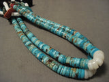 Absolutely Stunning Santo Domingo Turquoise Shell Necklace-Nativo Arts