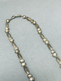Newsworthy Vintage Native American Zuni Turquoise Sterling Silver Cross Necklace-Nativo Arts