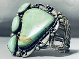 One Of The Best Ever Vintage Native American Navajo Royston Turquoise Sterling Silver Bracelet-Nativo Arts
