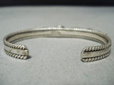 Superior Don Dodson Vintage Native American Navajo Royston Turquoise Sterling Silver Bracelet-Nativo Arts