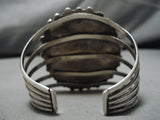Stunning Vintage Navajo Sterling Silver Native American Inlay Bracelet-Nativo Arts
