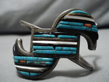 Important Vintage Native American Navajo Charles Loloma Apprentice Sterling Silver Bracelet-Nativo Arts