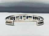 Rare Turquoise Vintage Native American Navajo Sterling Silver Bracelet-Nativo Arts
