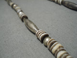 Marvelous Vintage Santo Domingo Native American Graduated Heishi Necklace-Nativo Arts