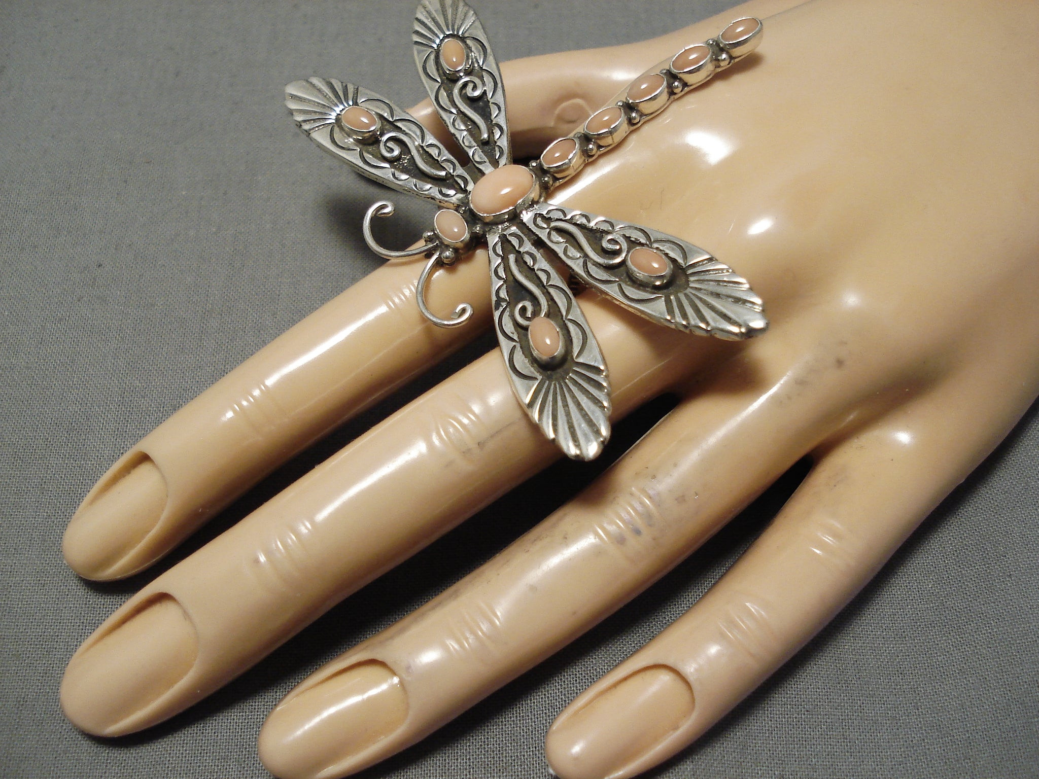 Vintage on sale dragonfly ring