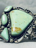 One Of The Best Ever Vintage Native American Navajo Royston Turquoise Sterling Silver Bracelet-Nativo Arts