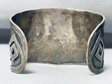 One Of The Most Unique Vintage Sterling Silver Temple Bracelet-Nativo Arts