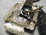 Very Important Early 1900's Vintage Native American Navajo Coin Silver Concho Belt Old-Nativo Arts