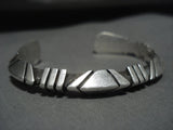Advanced Native American Jewelry Silver Technique Vintage Navajo Native American Jewelry Silver Bracelet Old-Nativo Arts