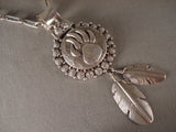 Advanced Native American Jewelry Silver Work Heavy Vintage Navajo Native American Jewelry Silver Necklace-Nativo Arts