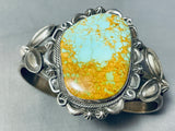Best Rand Tom Vintage Native American Navajo Royston Turquoise Sterling Silver Bracelet-Nativo Arts