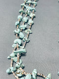 Native American Tremendous Vintage Santo Domingo Turquoise Necklace-Nativo Arts
