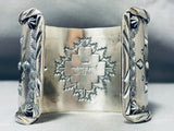 Jake Francosa San Felipe 8 Turquoise Sterling Silver Bracelet-Nativo Arts