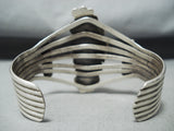Nez Vintage Native American Navajo Royston Turquoise Sterling Silver Bracelet-Nativo Arts