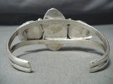 Turquoise Leaves Zuni Turquoise Sterling Silver Bracelet Native American-Nativo Arts