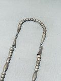 Unbelievable Vintage Native American Navajo Royston Turquoise Sterling Silver Necklace-Nativo Arts