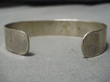 Vintage Navajo Sterling Silver Native American Turquoise Bracelet-Nativo Arts