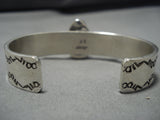 Native American Magnificent Vintage Santo Domingo Royston Turquoise Sterling Silver Bracelet-Nativo Arts