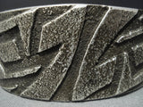 Amazing Vintage Native American Jewelry Navajo 'Lightnng Strike' Sterling Silver Bracelet-Nativo Arts