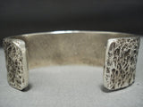 Amazing Vintage Native American Jewelry Navajo Turquoise Ironwood Trapezoid Sterling Silver Bracelet-Nativo Arts