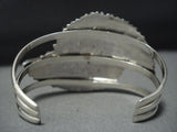 Amazing Vintage Native American Jewelry Navajo Turquoise Sterling Silver Charlie Parker Bracelet-Nativo Arts
