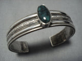 Amazing Vintage Native American Navajo Royston Turquoise Sterling Silver Bracelet Old Cuff-Nativo Arts