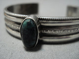 Amazing Vintage Native American Navajo Royston Turquoise Sterling Silver Bracelet Old Cuff-Nativo Arts