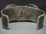 Amazing Vintage Navajo Bisbee Turquoise Sterling Silver Native American Jewelry Bracelet-Nativo Arts