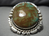 Amazing Vintage Navajo Royston Turquoise Sterling Silver Native American Ring-Nativo Arts