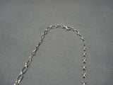 Amazing Vintage Navajo Spiny Oyster Sterling Silver Native American Necklace-Nativo Arts