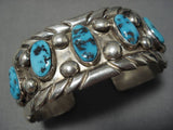 Amazing Vintage Navajo Sterling Silver Native American Bracelet Old-Nativo Arts