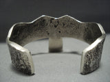 Amazing Vintage Navajo Trapezoid Sterling Silver Turquoise Bracelet-Nativo Arts