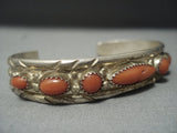 Amazing Vintage Navajo Turquoise Sterling Native American Jewelry Silver Bracelet Old-Nativo Arts