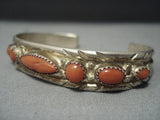 Amazing Vintage Navajo Turquoise Sterling Native American Jewelry Silver Bracelet Old-Nativo Arts