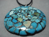 Amazing Vintage Santo Domingo Turquoise Native American Necklace-Nativo Arts