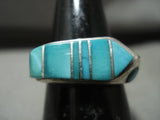 Amazing Vintage Zuni/ Navajo Native American Jewelry Silver Arrow Ring-Nativo Arts